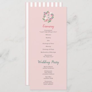 Rustikales Wappen mit Monogramm