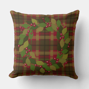 Rustikales Weihnachten   Mix und Match Wreath Kissen