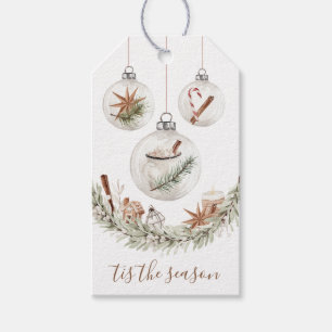 Rustikales Weihnachtsgeschenk Geschenkanhänger