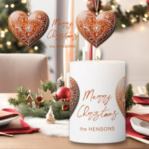 Rustikales Weihnachtskoch dekoriert Traditionell