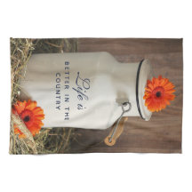 Rustikales Weißmilchjogg mit Blume