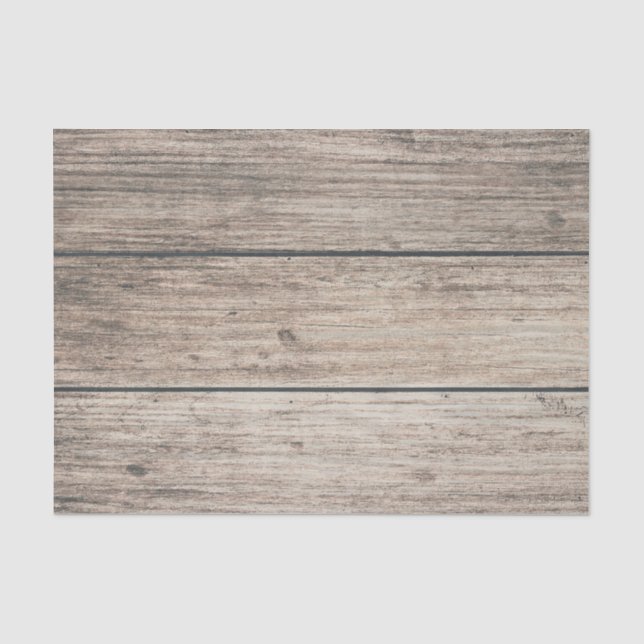 Rustikales Wetter-Bauernhaus Stall Hochzeit Seidenpapier (Vorderseite)