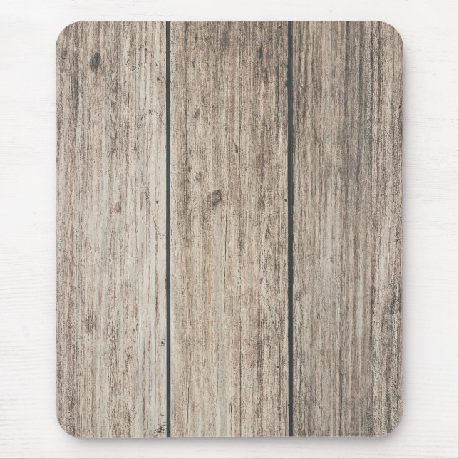 Rustikales Wetter Bauernhof Holz Land Mousepad (Vorne)