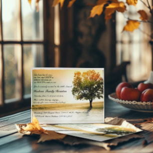 Rustikales Wiedersehen Seeblick Party Einladung