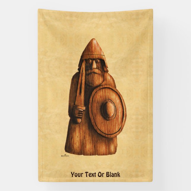 Rustikales Wiking Banner (Vertikal)