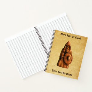 Rustikales Wiking Notizbuch