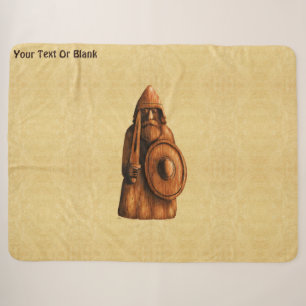 Rustikales Wiking Sherpadecke