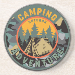 Rustikales Wilderlebnis Getränkeuntersetzer