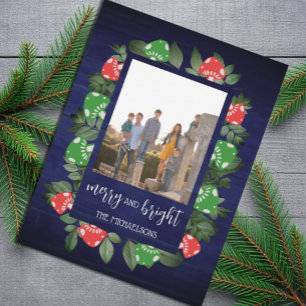 Rustikales Woodland Whimsischer Pilze Weihnachten