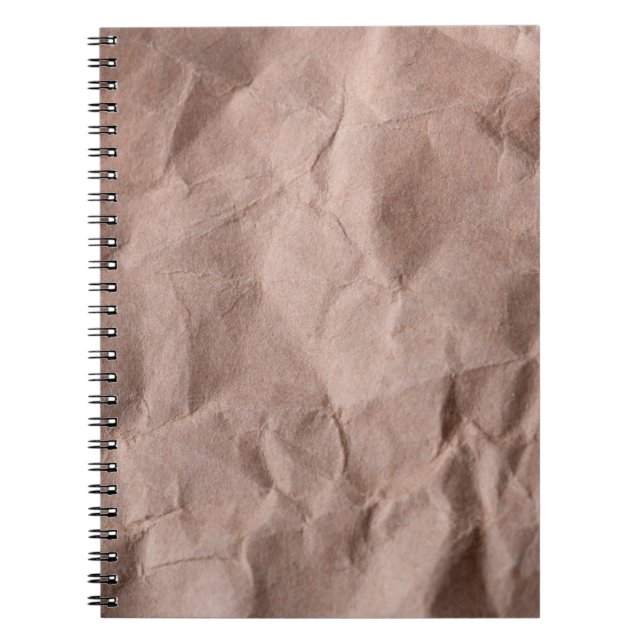 Rustikales zerbrochenes Papier Notizblock (Vorderseite)