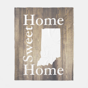 Rustikales Zuhause-süßes Fleecedecke