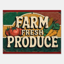 RustikalFarmProduce-Zeichen