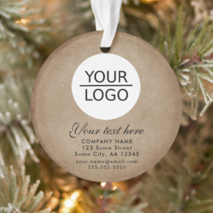 Rustique Ajouter votre logo Promotion de texte per