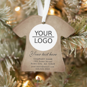Rustique Ajoutez votre logo avec une promotion de