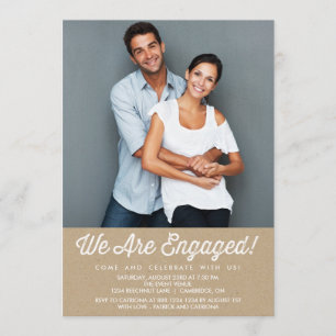 RUSTIQUE DU PAYS INVITATION DU PARTI ENGAGEMENT