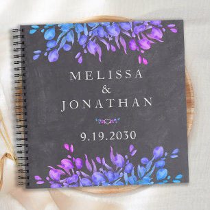 Rustique Eucalyptus Botanical Grey Mariage Livre d