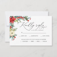 Rustique Floral | Réponse de Mariage Botanique d'H