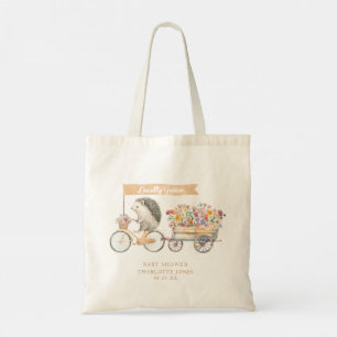 Rustique Hérisson Baby shower Sac fourre-tout cade