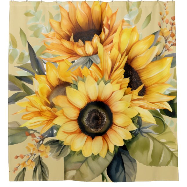 Rustique Pays Ouest rideau de douche (Devant)