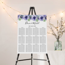 Rustique Violet été Wild Floral Mariage