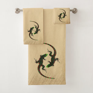 Rustique Yin Yang Lizards