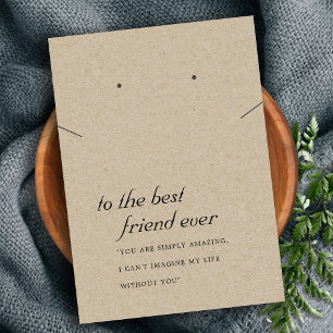 RUSTISCHE KRAFT-FREUNDGIFT-SCHALTFLÄCHE-ERKARTE PLATZKARTE