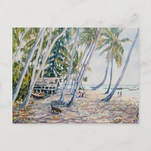 Rustling Palms Sansibar 2002 Postkarte
