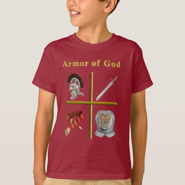 Rüstung der T - Shirt Gottes (Vorderseite)