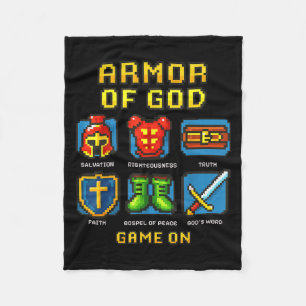 Rüstung des Christlichen Videospiels von God Pixel Fleecedecke
