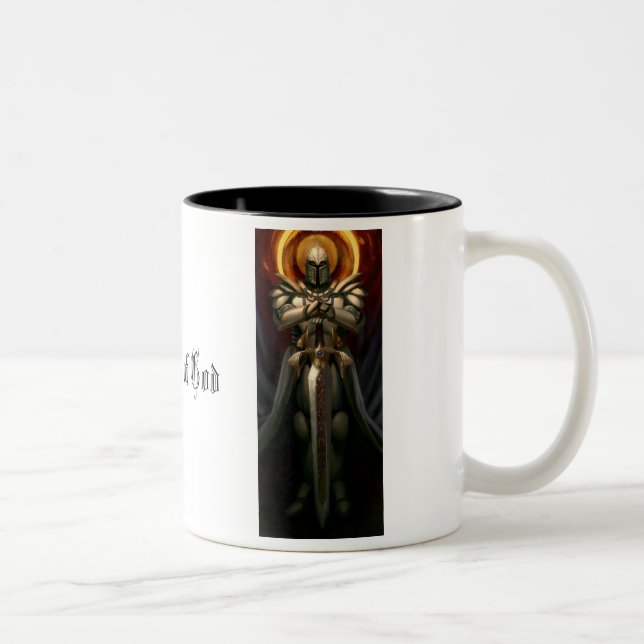 Rüstung des Gottes Zweifarbige Tasse (Rechts)