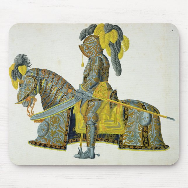 Rüstung getragen von Wählerschaften christliches Mousepad (Vorne)