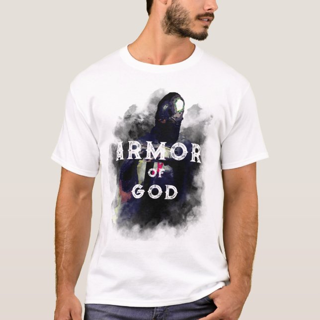 Rüstung Gottes Christliche religiöse Spiritualität T-Shirt (Vorderseite)