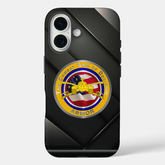 Rüstung iPhone 16 Hülle (Rückseite)