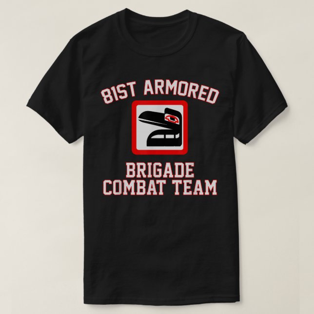 Rüstungsgewehrtes Kampfteam Veteran Veteran Vetera T-Shirt (Design vorne)