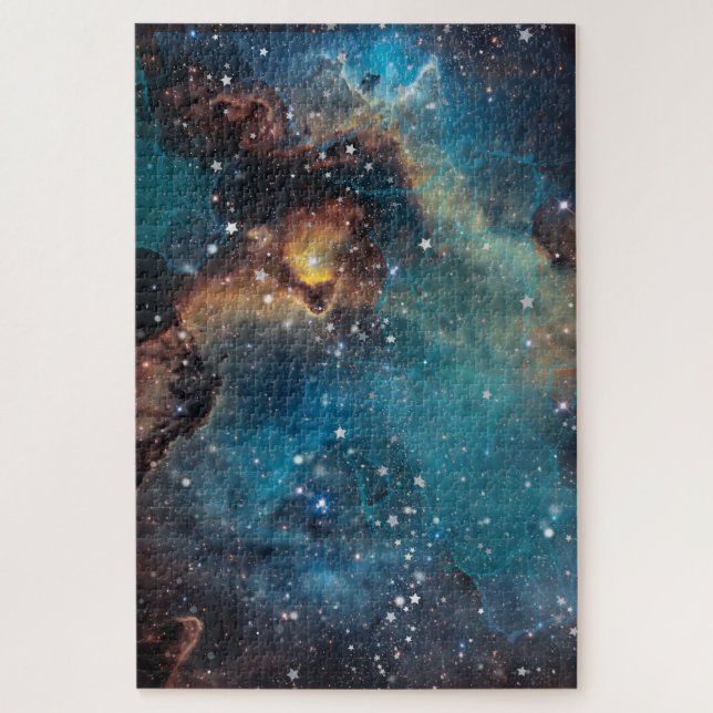 Rusty Blue Cloud Nebula (Vertikal)
