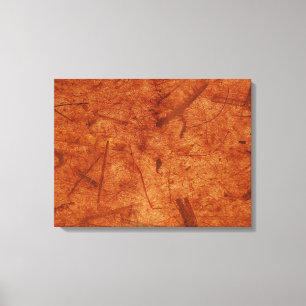 Rusty Brown Banana Papier gepackt Canvas Print Leinwanddruck