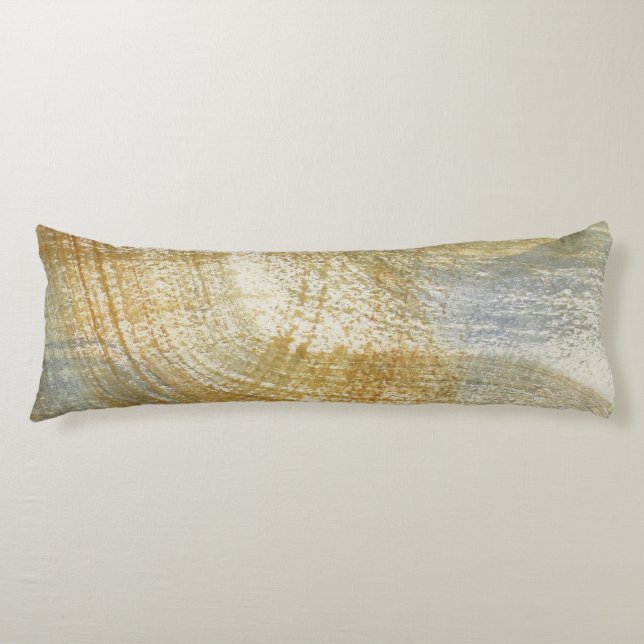 Rusty Brush Wasserfarbneutrale Seitenschläferkissen (Vorderseite)