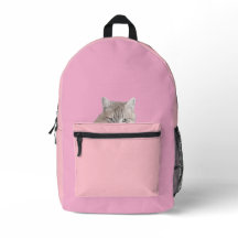 Rusty Cat Pink sac à dos
