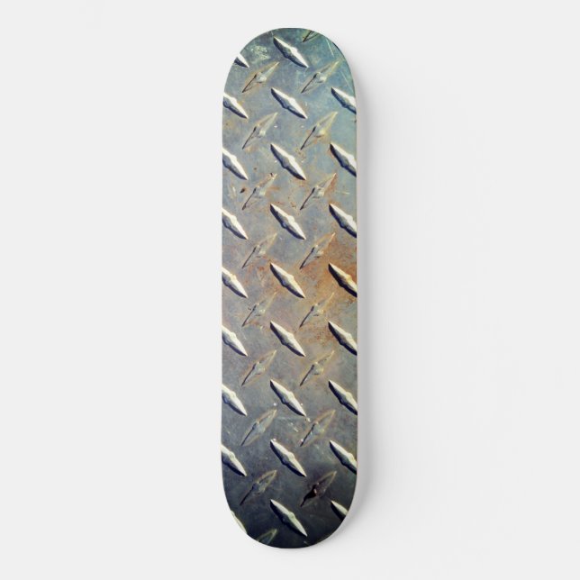 Rusty Diamond Platin Steel Skateboard (Vorderseite)