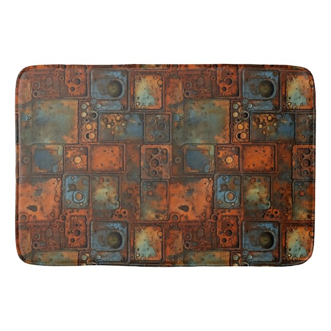 Rusty Iron Bath Mat Badematte (Vorderseite)