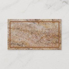 Rusty Marble Textured Business Card Visitenkarte