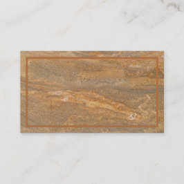 Rusty Marble Textured Business Card Visitenkarte