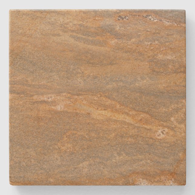 Rusty Marbled Gepunktet Square Stone Untersetzer (Vorderseite)