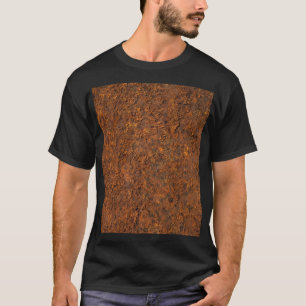 Rusty Metal: Texturierte Eisen Ästhetik. T-Shirt