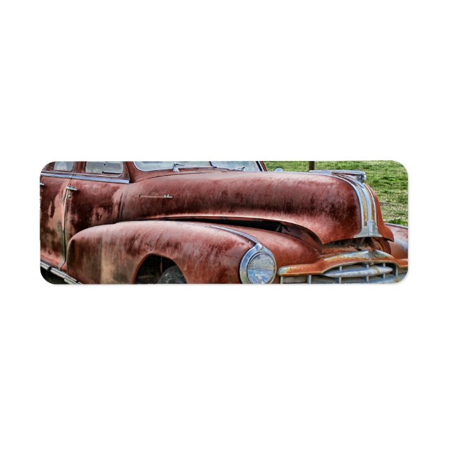 Rusty Old Classic Car Vintag Automobil (Vorne)