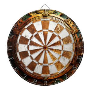 Rusty Steampunk Dartboard Dartscheibe