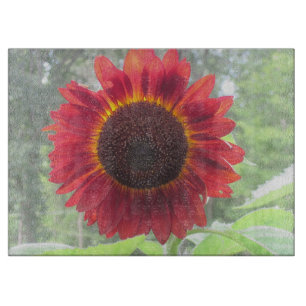 Rusty Sunflower Cutting Board Schneidebrett