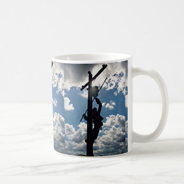 Rusty the Lineman Kaffeetasse (Rechts)