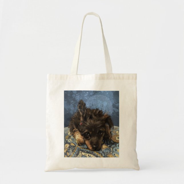 Rusty the Poodle Tragetasche (Vorne)
