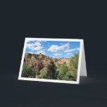 Ruta del Agua Skyline, Chelva, Valencia, Spain Karte<br><div class="desc">Ruta del Agua Skyline,  Chelva,  Valencia,  Spain Greeting Card. You can easily customize this product for free if you would like to add wording or change the color of the background.</div>